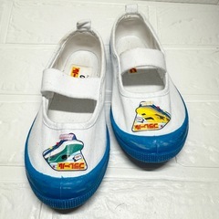 プラレール上履き　西松屋