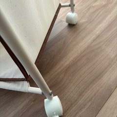 【お譲り先決定】ラック　シェルフ 3段 3列 キャスター付き タオル収納　棚　バッグ収納　不織布　軽量　　の画像