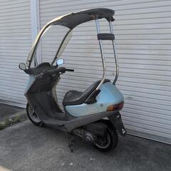 三重県津市から〜緑の綺麗なキャビーナ90‼️ベース車輌、部品取り、カスタム！格安スクーター、原付きバイク、オートバイ❗️HF06 2ST 2サイクル　屋根あり　希少　ホンダ　HONDA　ディオ　リード90 ブロード　ジョーカー90　DIO レストア　希少　当時物　配達も可能です❗️の画像