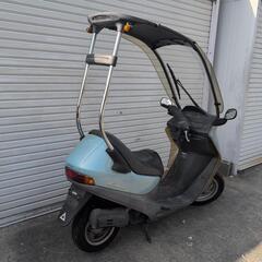 三重県津市から〜緑の綺麗なキャビーナ90‼️ベース車輌、部品取り、カスタム！格安スクーター、原付きバイク、オートバイ❗️HF06 2ST 2サイクル　屋根あり　希少　ホンダ　HONDA　ディオ　リード90 ブロード　ジョーカー90　DIO レストア　希少　当時物　配達も可能です❗️の画像