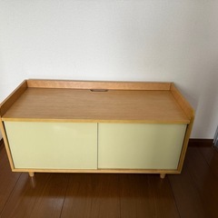 AVボード 北欧風 オーク天然木製テレビボード 
