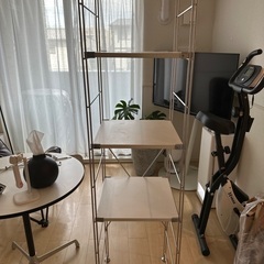 無印良品 シェルフ ステンレス ホワイト