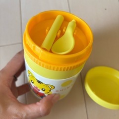 しまじろう 保温出来る容器  の画像