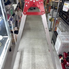 ホクセイ日軽　L型脚立　HLK-12　兼用　ハシゴ　梯子　作業　折りたたみ　中古　④の画像