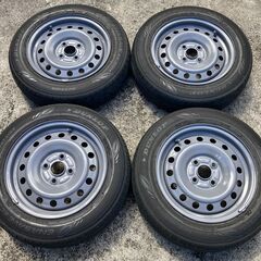 14インチ スチール（タイヤ付き）4本セット 165/65R14