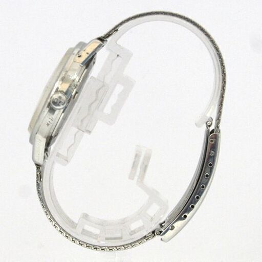 動作品 Citizen Crystal Date AUDS 2802-Y 自動巻き腕時計 3針 デイト 27石 風防キズ多め ブレス社外品 札幌市 清田区 平岡