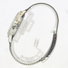 動作品 Citizen Crystal Date AUDS 2802-Y 自動巻き腕時計 3針 デイト 27石 風防キズ多め ブレス社外品 札幌市 清田区 平岡の画像
