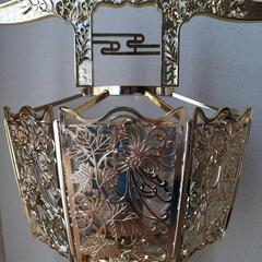 (決まりました)盆灯籠　金色の画像