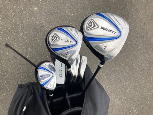 BIGLIETT ゴルフクラブセット9本　キャディーバック付き   リサイクルショップ宮崎屋　佐土原店　25.10.25F