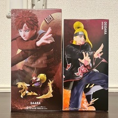 NARUTO ナルト　疾風伝　我愛羅　デイダラ　フィギュア　2体セットの画像