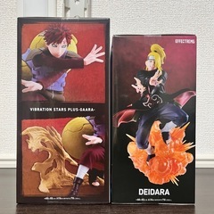 NARUTO ナルト　疾風伝　我愛羅　デイダラ　フィギュア　2体セットの画像