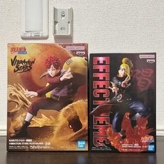 NARUTO ナルト　疾風伝　我愛羅　デイダラ　フィギュア　2体セット