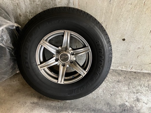 ランクル250（ZX,VX）タイヤホイール 4本セット 1台分 265/70R17