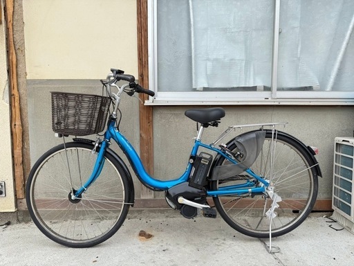 電動自転車ヤマハ26インチ 前と後ろタイヤ セット新品交換済み