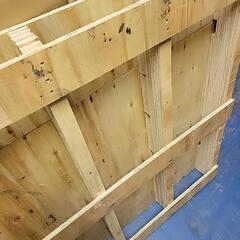 受付終了m(__)m　　木のパレットの画像