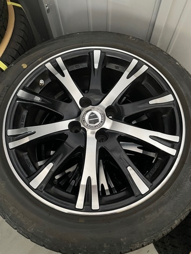 本日で削除‼️WORK SCHWERT 16インチ WORK SCHWERT 16インチ 5.5JJ 100-4穴 タイヤセット 4本 中古