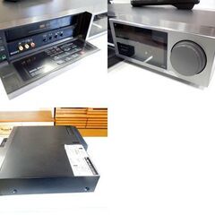 SONY ビデオデッキ SLV-F60 ビデオカセットレコーダー VHSデッキ 通電確認済 ジャンク扱い品 ソニー 札幌市 新道東店　の画像