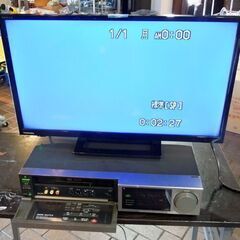 SONY ビデオデッキ SLV-F60 ビデオカセットレコーダー VHSデッキ 通電確認済 ジャンク扱い品 ソニー 札幌市 新道東店　の画像