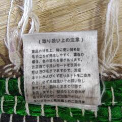 インド製 ラグ の画像