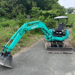 コベルコ　SK025 鉄キャタ　0.1平バケット