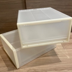 無印良品　ポリプロピレン　収納ケース