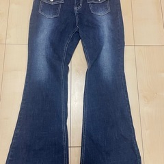nabi フレアデニム　2short