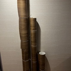 《お譲り先決まりました》クッションフロア(木目柄)