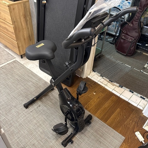 ☆ジモティ割あり☆ FITBOX エアロバイク ブラック クリーニング済み