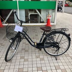 ★ジモティ割あり★  軽快車 26インチ ネイビー クリーニング...