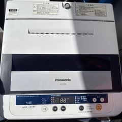 2012年パナソニック洗濯機4.5キロ
