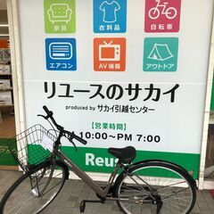 ★ジモティ割あり★  軽快車 27インチ カーキ クリーニング済...