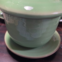 最終値下げ【食器、調理器具】茶碗蒸しセット(鍋と食器)