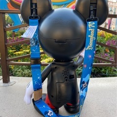 カリフォルニアディズニー　70周年　ミッキーマウス　ポップコーンバケット 新品未使用】カリフォルニアディズニー70周年記念 ミッキー
