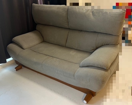 3人掛けソファー　アダム