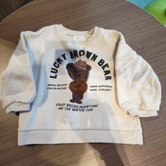 ZARA　サイズ12-18 かわいいクマトレーナー🐻🍪
