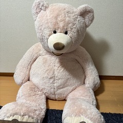 コストコ　クマのぬいぐるみ（ピンク）