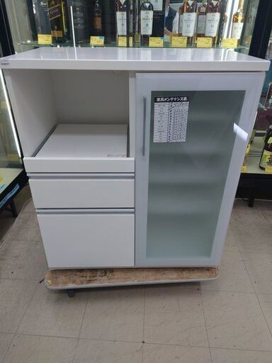 J8491 NITORI ニトリ レンジボード ホワイト クリーニング済み【リユースのサカイ柏店】