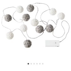 IKEA イルミネーションライト LEDライトチェーン 