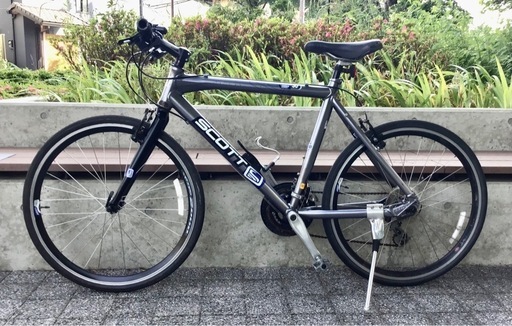 高い信頼 厚い信頼 SCOTT 東京 24段変速 3✖️8 26インチ クロスバイク SUB30 自転車本体