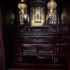 お仏壇　ほぼ未使用の画像