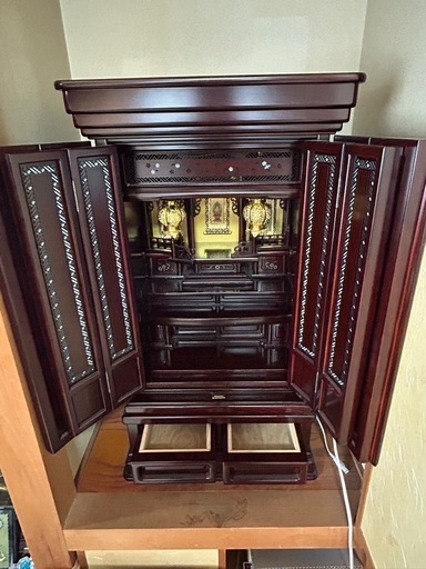 お仏壇　ほぼ未使用