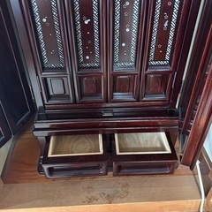 お仏壇　ほぼ未使用の画像
