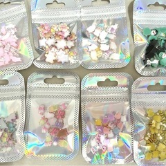 ハンドメイド　レジン　ネイル　パーツ