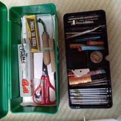  レザークラフト道具の画像