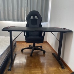 パソコンデスク　63x118cm の画像