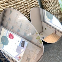 美品！！激安！！鏡2枚セットH&M HOMEの画像