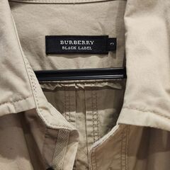 BURBERRY BLACK LABEL 7分丈シャツの画像