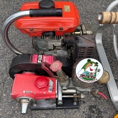 🌷【動噴】小型  アルミリールホース・穂先付 園芸・造園業【農機具･耕運機の高価買取アールワン田川】の画像