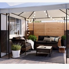 IKEA ガゼボ　庭　ガーデニング　未開封　¥39000　 ガー...