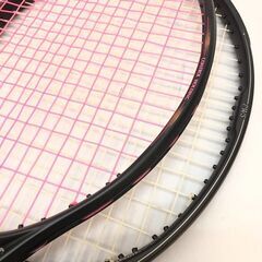 ss7551　硬式テニスラケット 2本セット ウィルソン ティアラ ウィンブルドン エリザ ラケット まとめ売り 女性向け？ ソフトケース付 テニスラケット 中古の画像